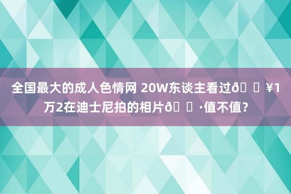 全国最大的成人色情网 20W东谈主看过?1万2在迪士尼拍的相片?值不值？